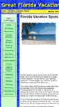 Mobile Screenshot of great-florida-vacations.com
